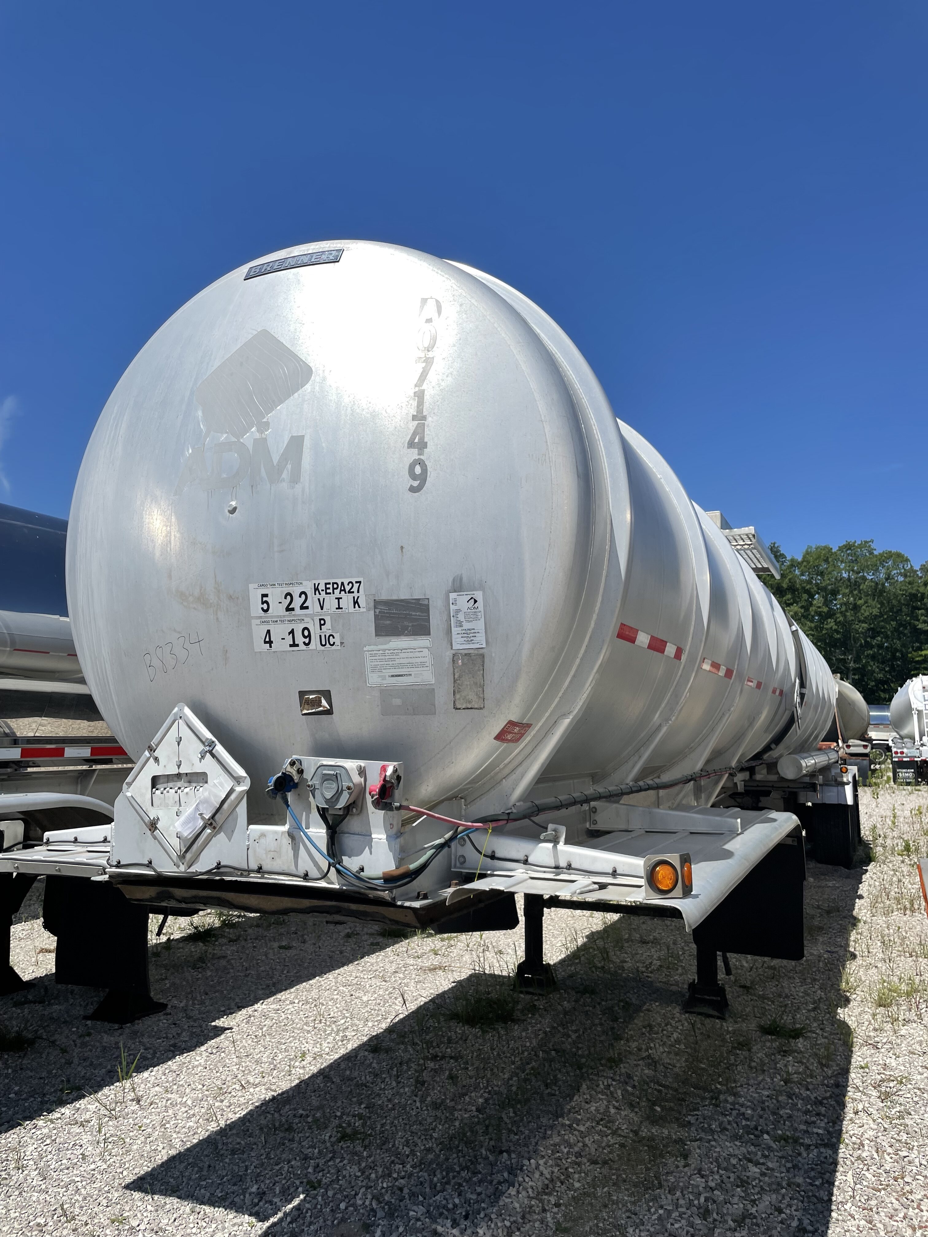 2007 BRENNER 9000 GALLON DOT407