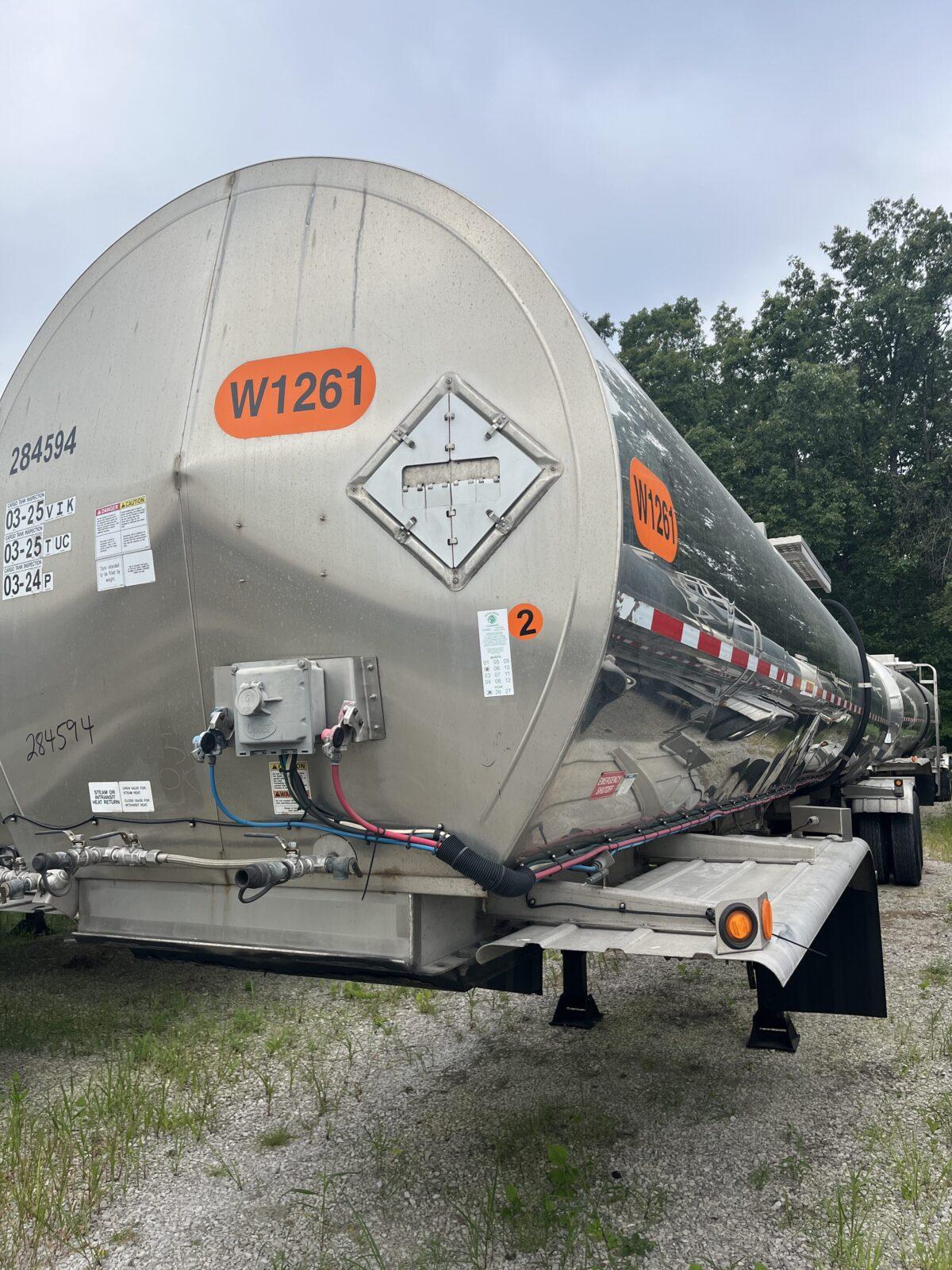 2021 BULK 7000 GALLON FOOD GRADE DOT 407 284594