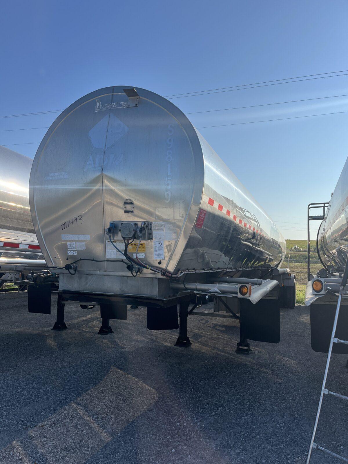 1998 BRENNER 7150 GALLON DOUBLE CONICAL FOOD GRADE M1493
