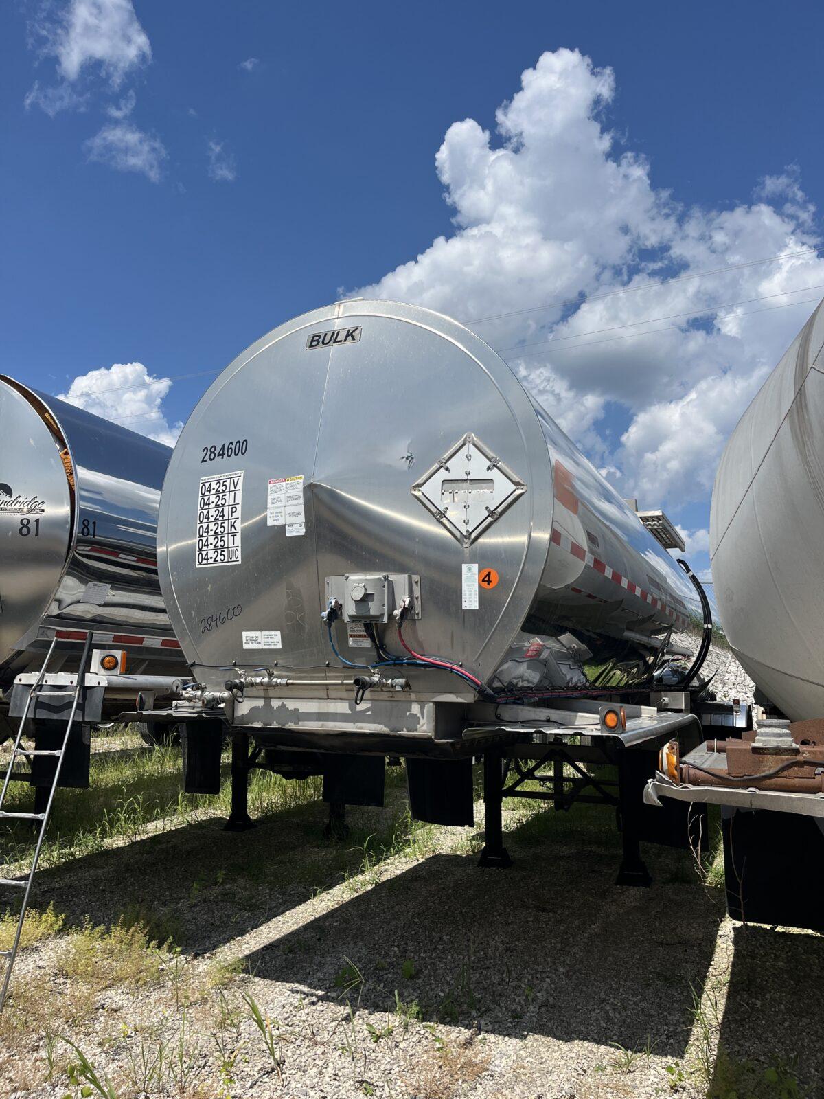 2021 BULK 7000 GALLON FOOD GRADE DOT 407 SS   284600