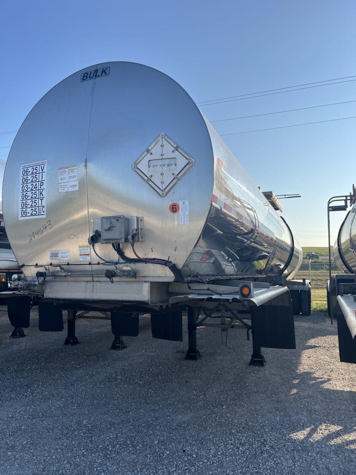 2022 BULK 7000 GALLON FOOD GRADE DOT 407 WITH PUMP  284643