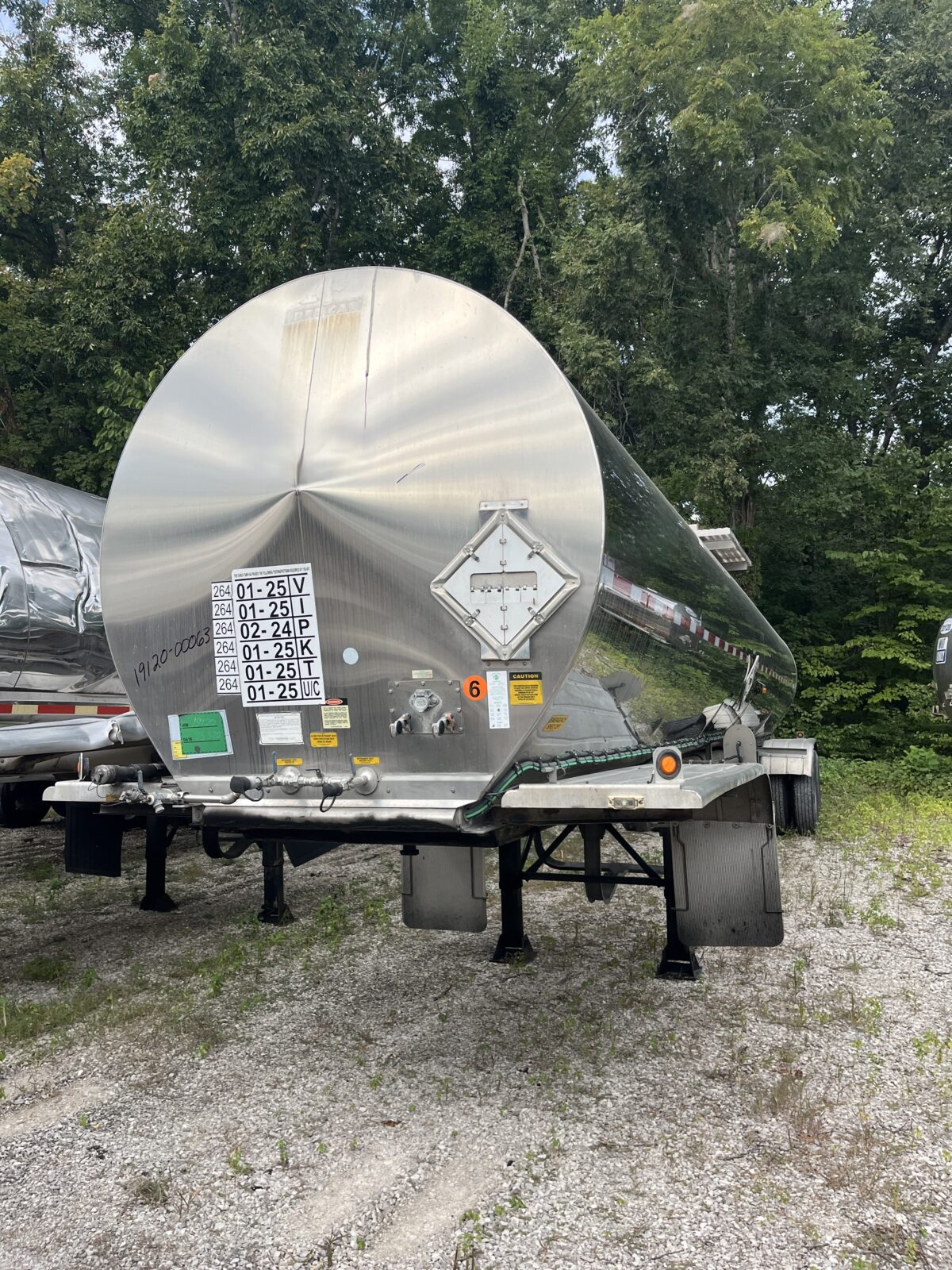 2021 TREMCAR 7000 GALLON FOOD GRADE DOT 407SS  19120