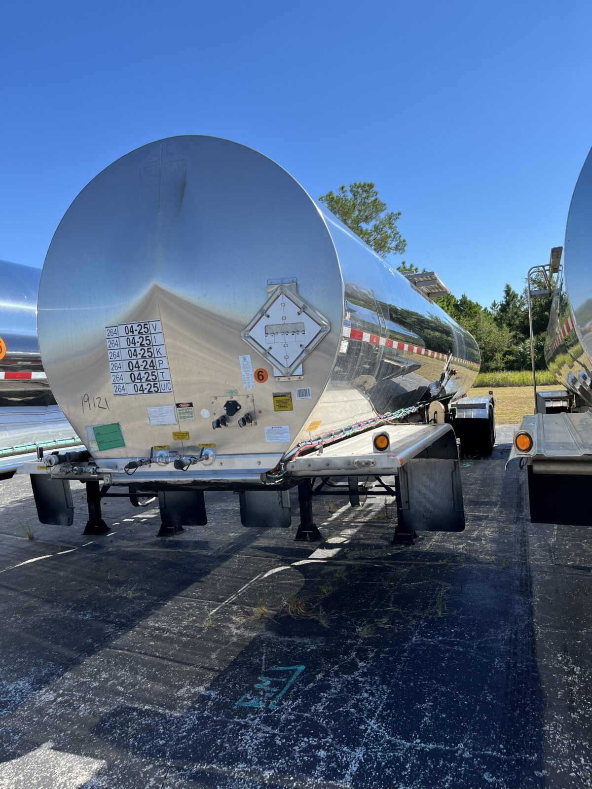 2021 TREMCAR 7000 GALLON FOOD GRADE DOT 407SS  19121