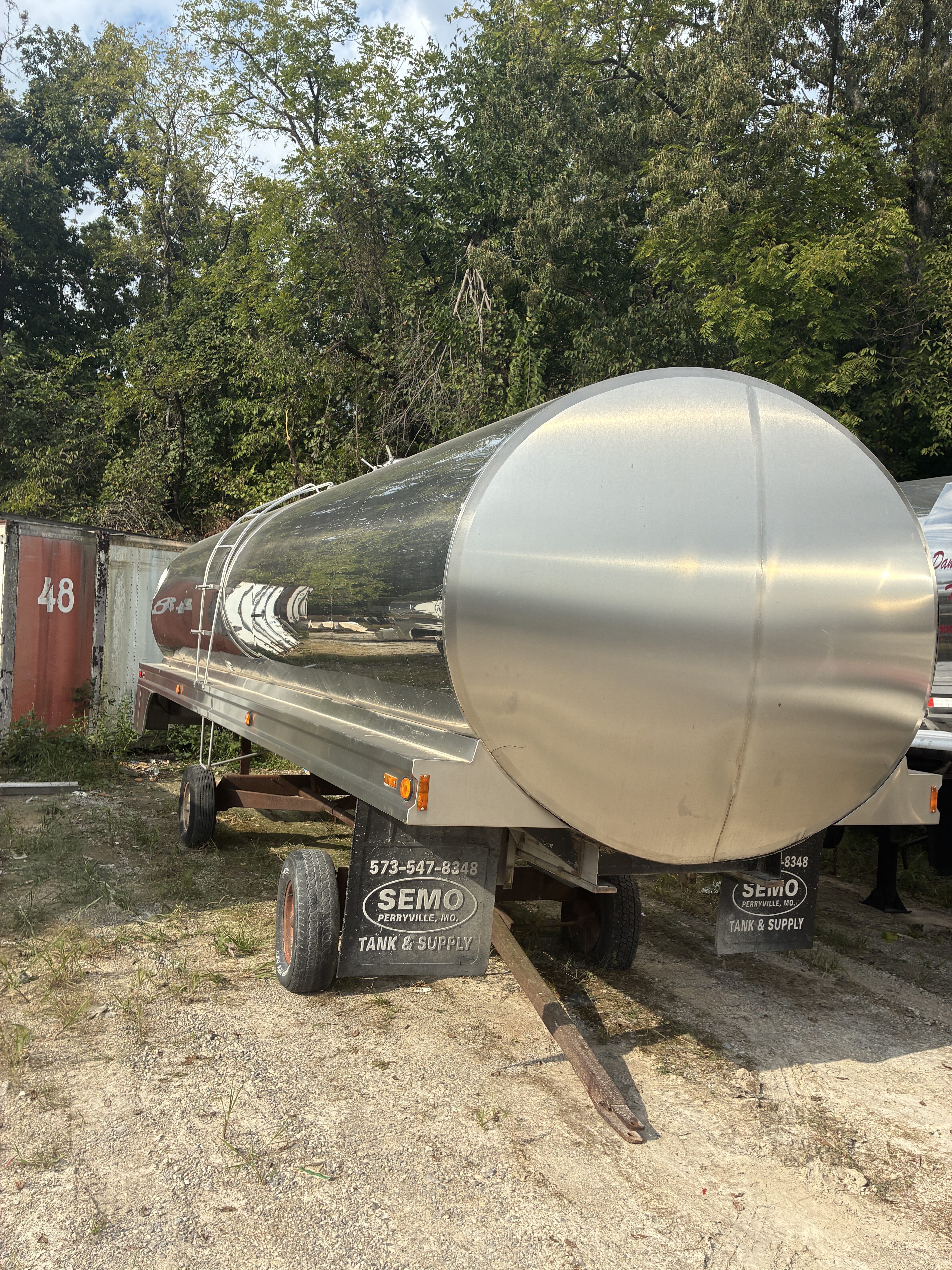1996 WALKER 4800 GALLON TRUCK MOUNT TANK  BPC-31539